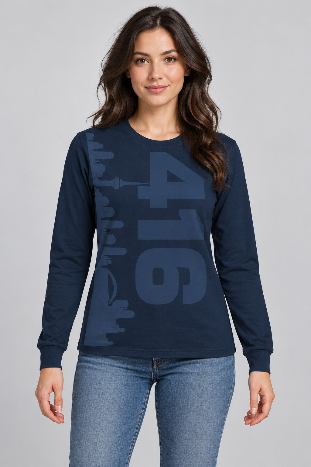 416 Skyline Long-Sleeve, Navy